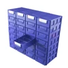 Stackable Boxes Dustproof Hardware Parts Tools Storage Container Case Holder Fishing Tackle Tools Durable Stackable Thicken Boxs 5