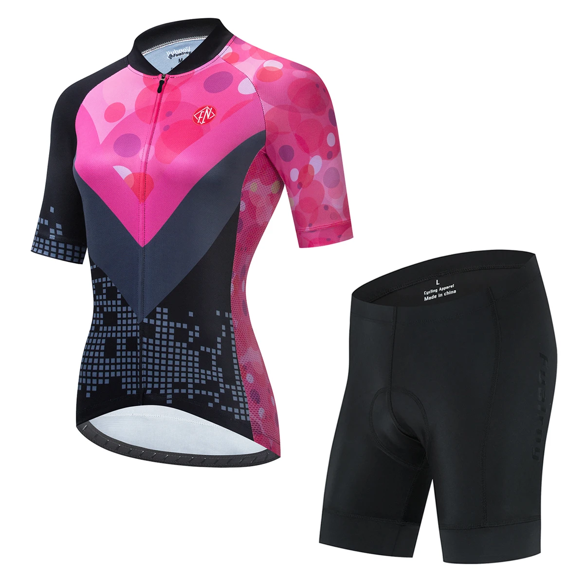 Women's Cycling Jersey Sets Summer Anti-UV Cycling Bicycle Clothing Quick-Dry Mountain Female Bike Clothes Short Jersey Suits
