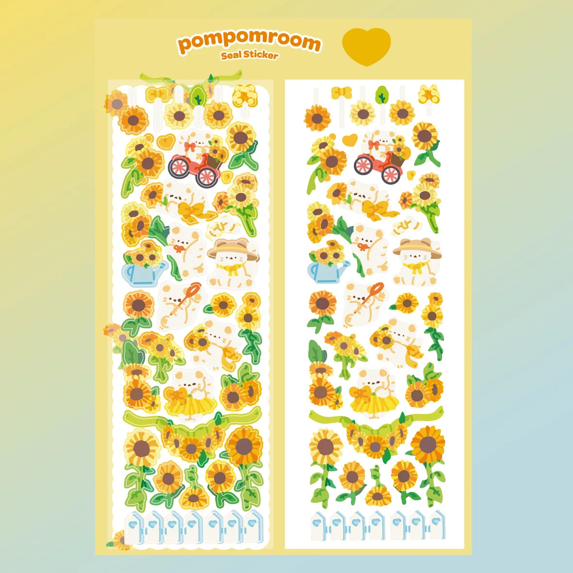 6Pcs/Pack Cartoon Fantasy Wonderful House Series Decorative Stickers Cartoon Sticker DIY Cute Kpop Korean Stationery Supplies
