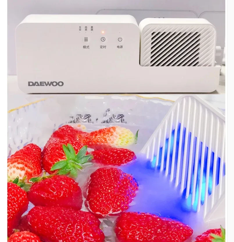 Korea Daewoo fruit and vegetable washing machine wall mounted vegetable washing machine household full-automatic meat and fruit 2