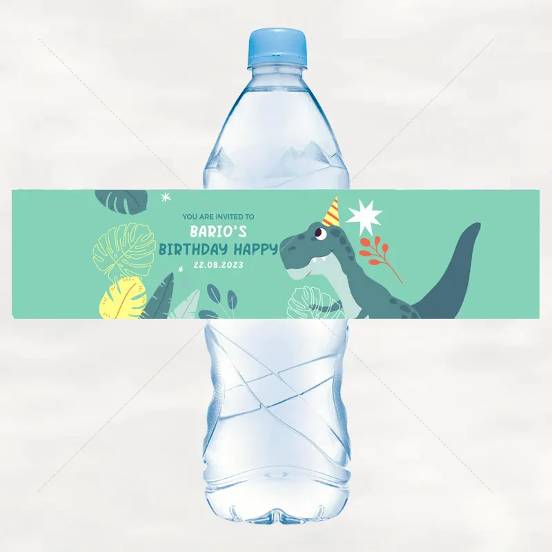 500pz Etichette Adesive Dinosauri, Adesivo Chiudipacco Dinosauro Sticker Scrapbooking Pacchi Regali Festa a Tema Dinosauro Compleanno