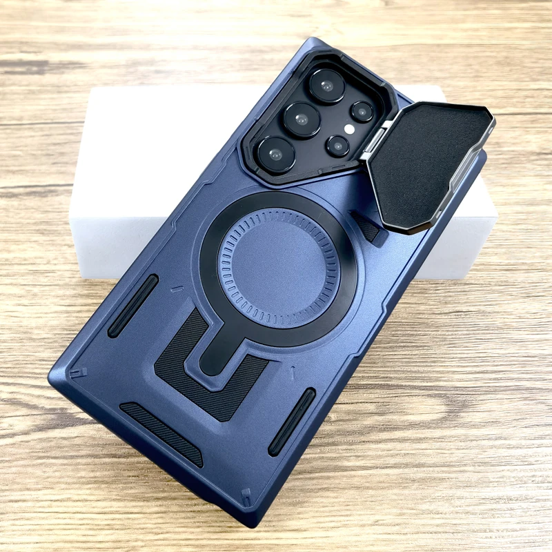 Shockproof Armor Case with MagSafe Charging Compatibility