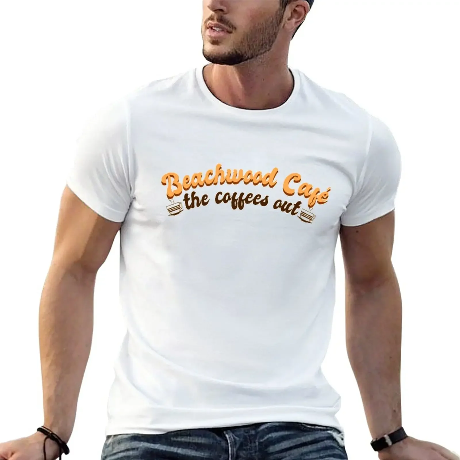 

The Beachwood Cafe T-Shirt customs graphics vintage clothes for men