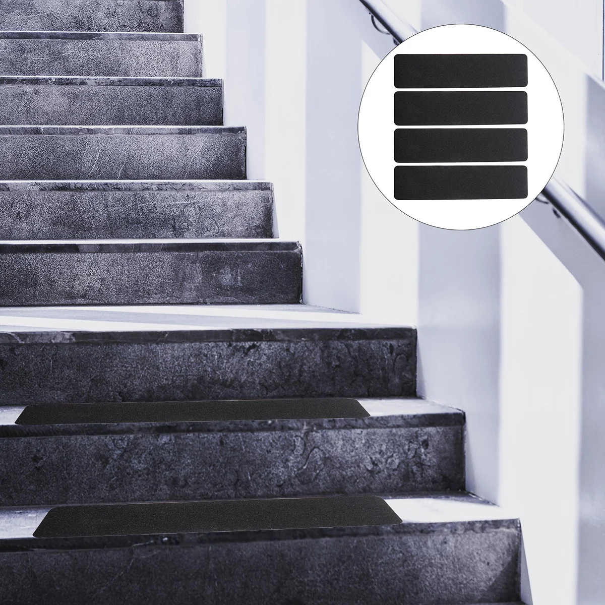 

4 Pcs Strips for Outdoor Slipping Anti-slip The Tape Safety Pedal Anti-skid Floor Stair Grip