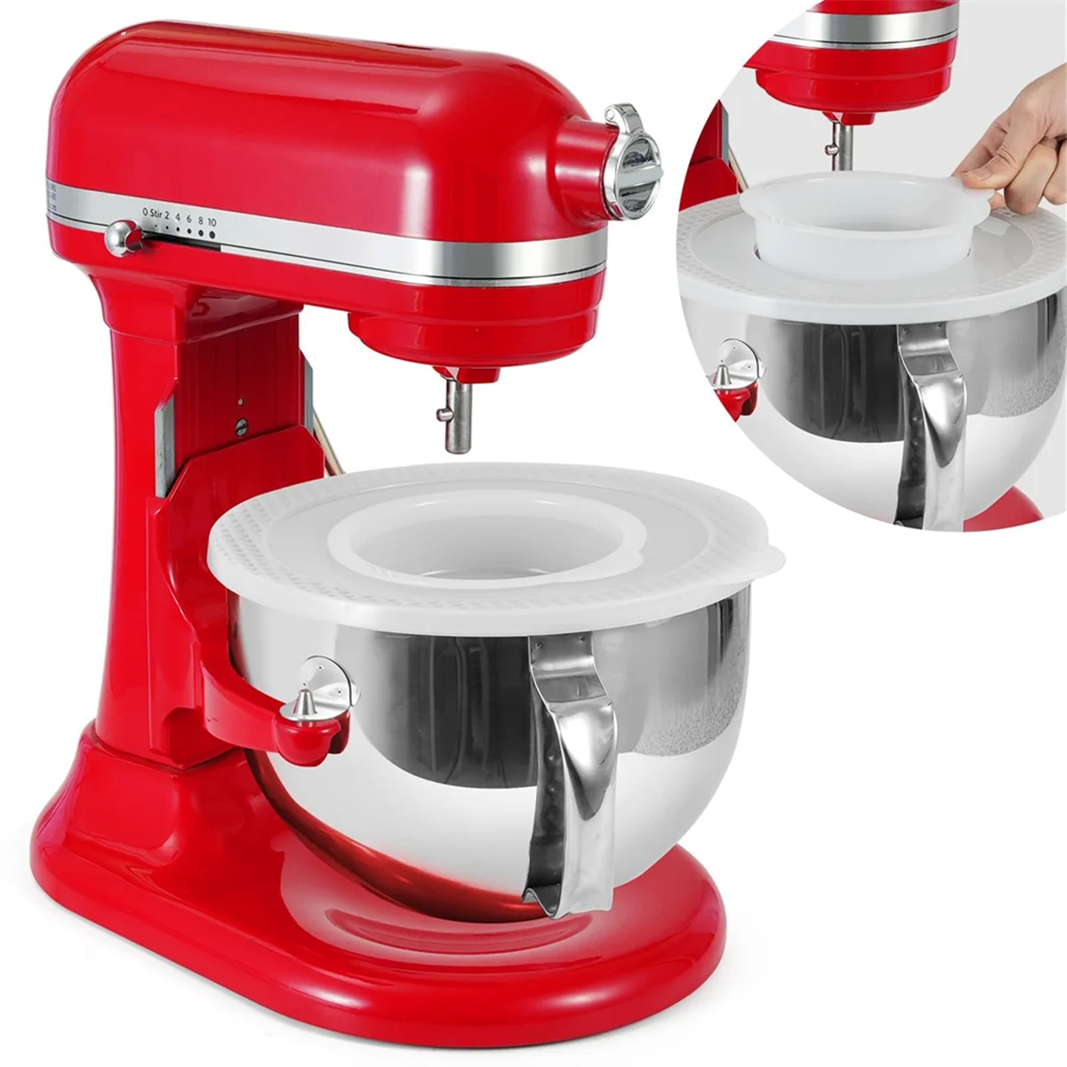 KitchenAid 스탠드 믹서용 7쿼트 스테인레스 스틸 믹서 보울, KitchenAid 믹서 액세서리용, KitchenAid Bowl Rich용