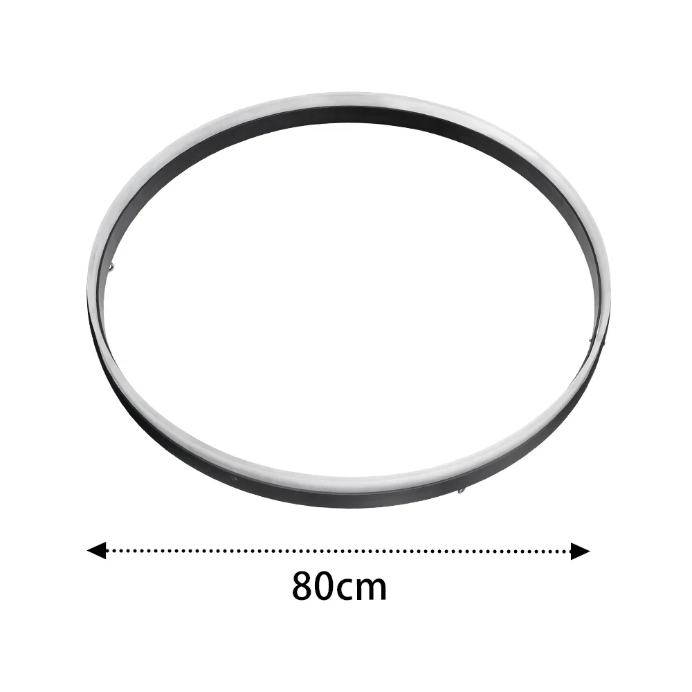 yyhcKinetic Ring Light Decorative LED Winch System 300W Laser Matrix Light Aluminum Body DMX512/DMX Control Mode