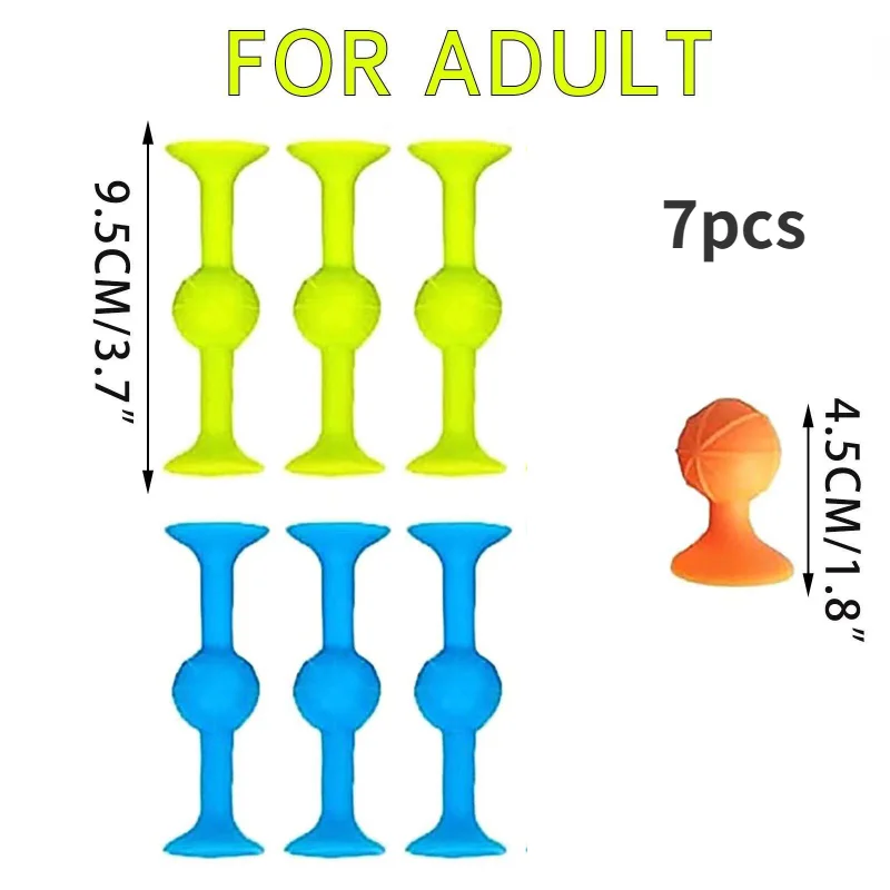 Soft Sticky Suction Dart Fidget Stress Relief Party Toy for Family Interactive Game Pop Silicone Dart Kids Throwing