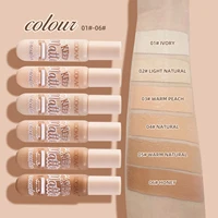 Bâton correcteur liquide fond de teint crème 6 couleurs hydratant couverture complète acné cernes naturel mat correcteur crème maquillage 4