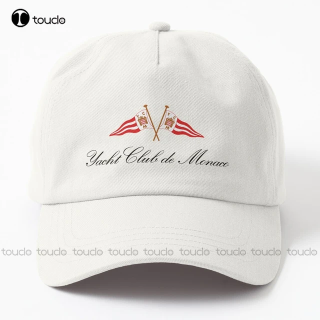 MONACO YACHT CLUB Dad Hat black cap Personalized Custom Unisex