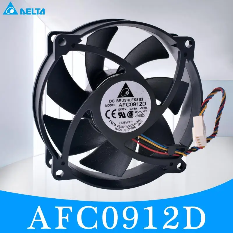 AFC0912D ǻ CPU  ǳ, 4  PWM ӵ  ð ǳ, 90X90X25mm, 12V 0.46A