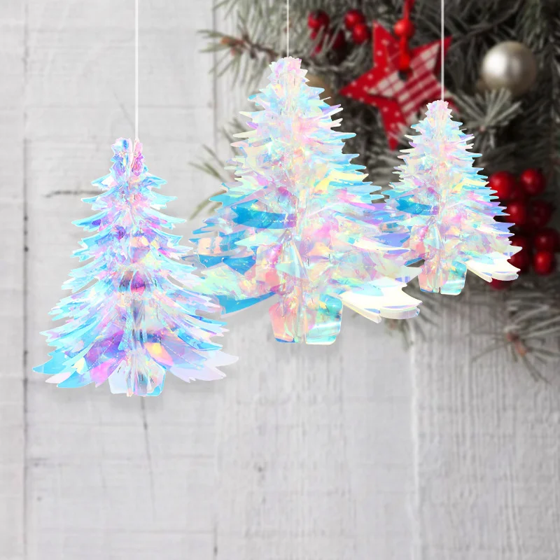 Neon Film 3D Snowflakes Ornaments Navidad Christmas Decorations for Home  Fake Snow Frozen Birthday Winter Wonderland Party Decor - AliExpress