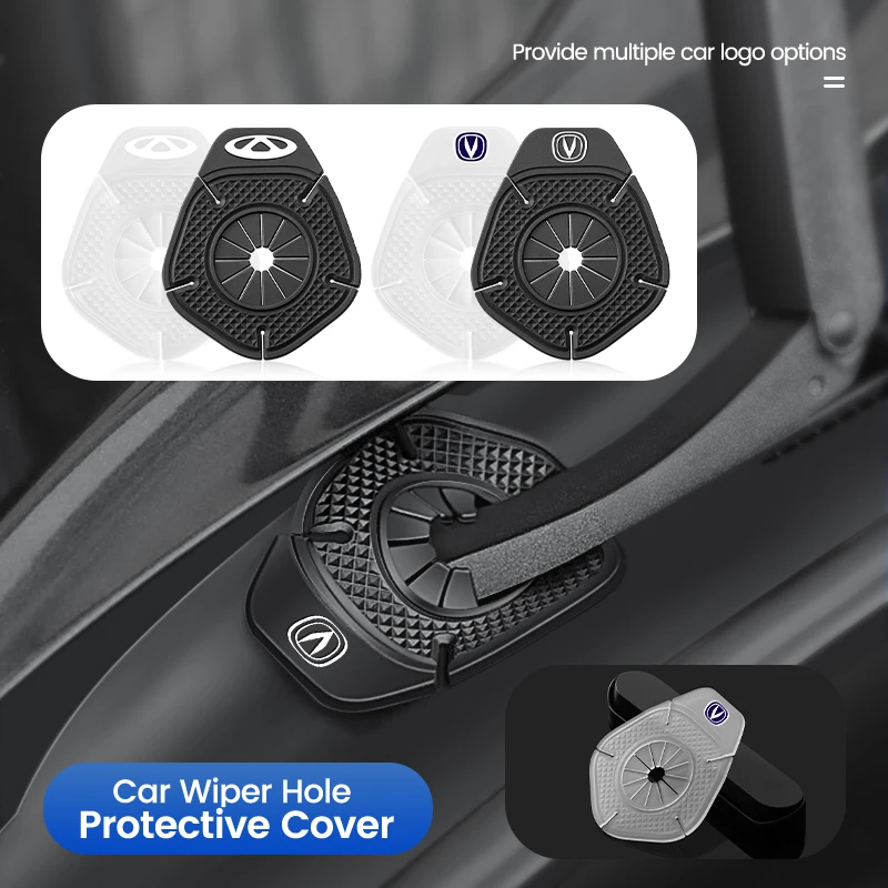 2 Pz Auto Parabrezza Tergicristallo Braccio Protezione Foro Copertura Antipolvere In Silicone Per Suzuki Swift Jimny Vitara Grand Vitara Sx4 Ecc