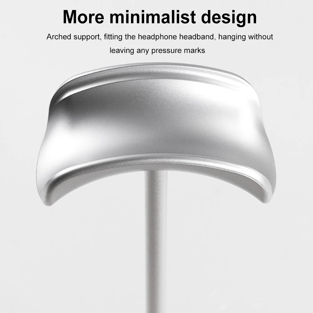 Headphone Stand Rack Non-Slip Detachable Headset Display Holder for AirPods Max/Beats/Bose/Sennheiser/Audio-Technica/Sony