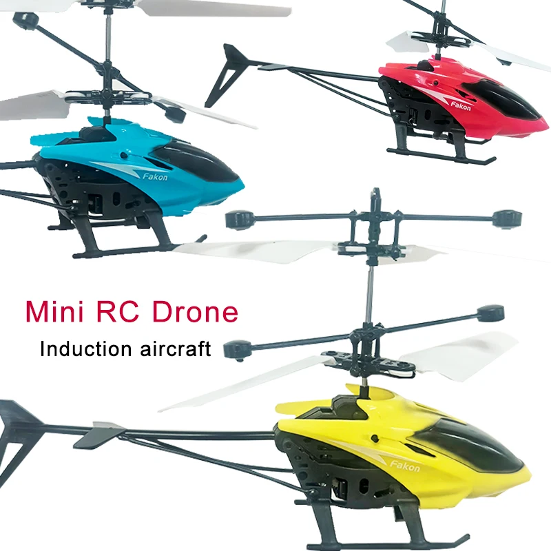 Mini Drone Télécommandé Rechargeable Jouet Enfant - 3 Couleurs
