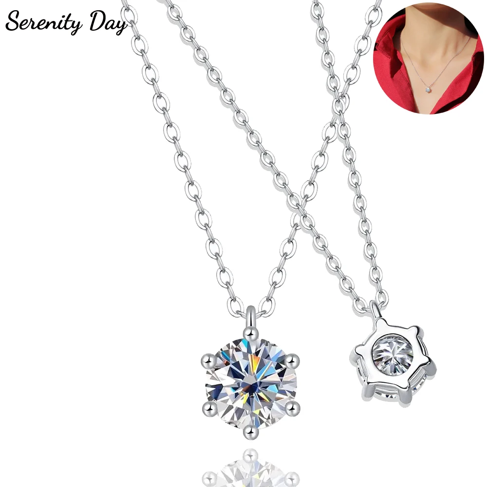 Halo Moissanite Diamond Ring Set In 14k 18k Solid Gold With - Foto 8