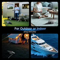 สายไฟสำรองสำหรับ Starlink Mini ความยาว 6.5 ฟุต/2 เมตร, สายไฟ DC กำลังไฟ 60 วัตต์, สายไฟ Starlink Mini พร้อมปลอกหุ้ม PVC, ขนาด 18AWG C 5