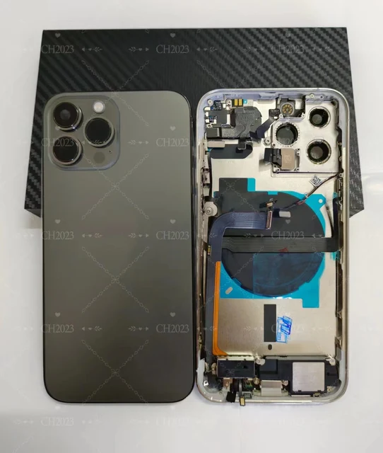 IPhone用フルバックシェル,13 pro max,13 mini,オリジナルハウジング 