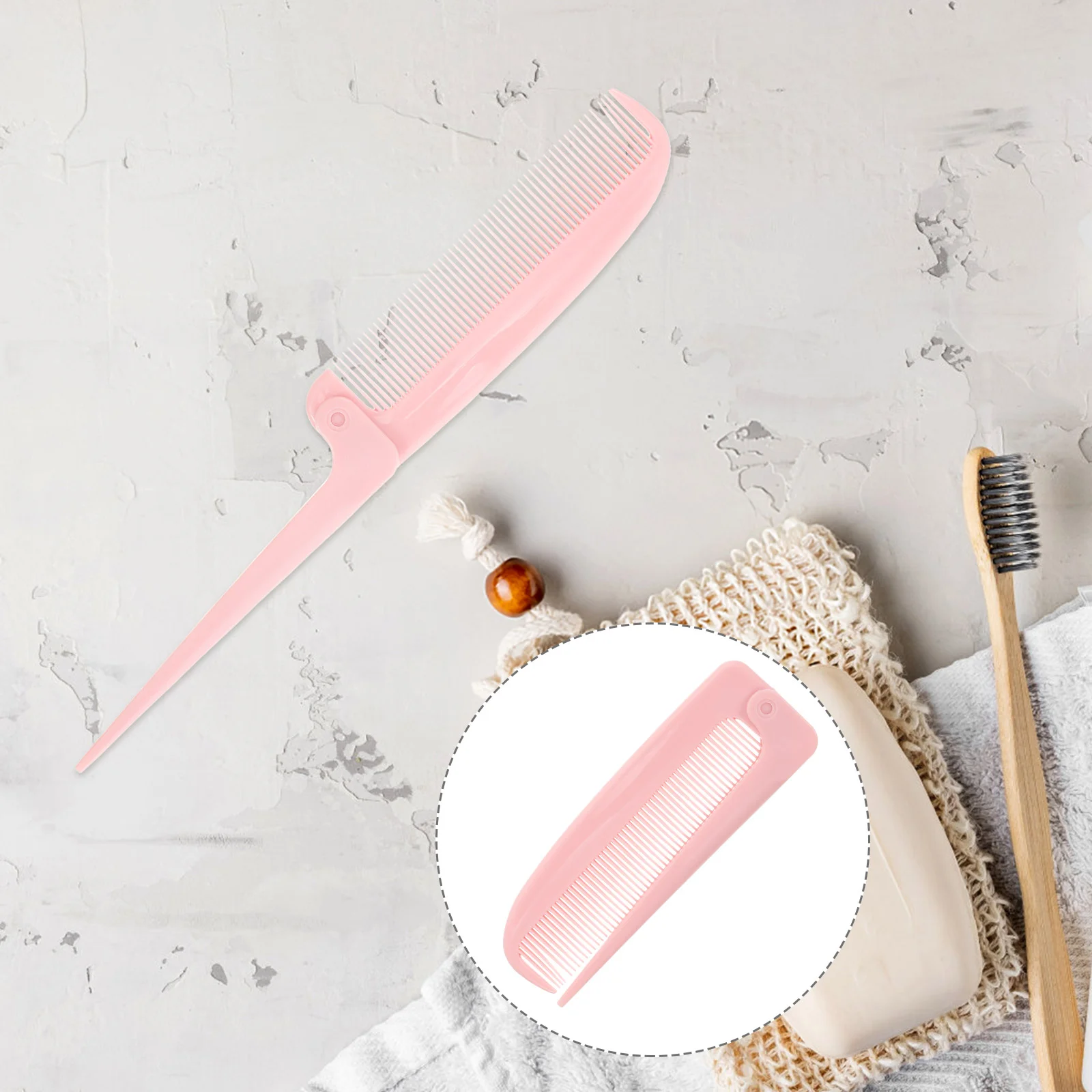 

Braiding Comb For Parting Tail Comb Folding Comb Travel Comb Detangling Comb Hair Stylist Comb