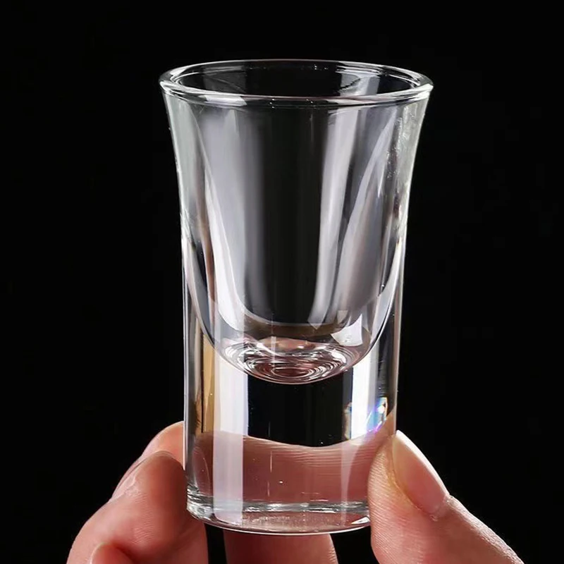 Shot Glass 30ml Rocks Glasses Tumblers Glassware for Cocktail Scotch Water Dispenser Drinkware Wine Glasses 2pcs Sets wine glass spirits cup drinking glasses
