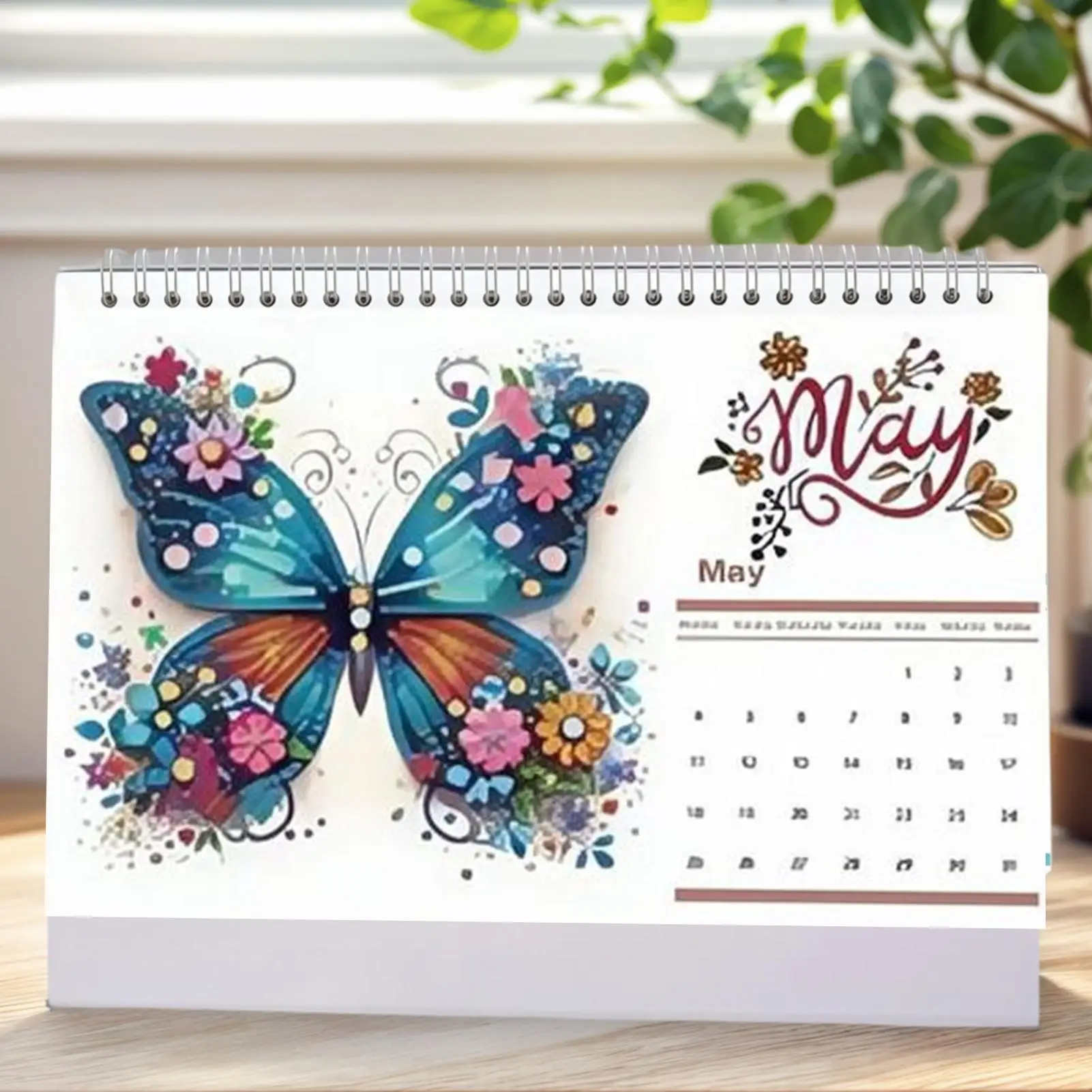 Calendar For Desk Rhinestone Painting 2026 Desktop Calendar Planner Monthly Planner Home Decor For Apartment Dorm Office Living