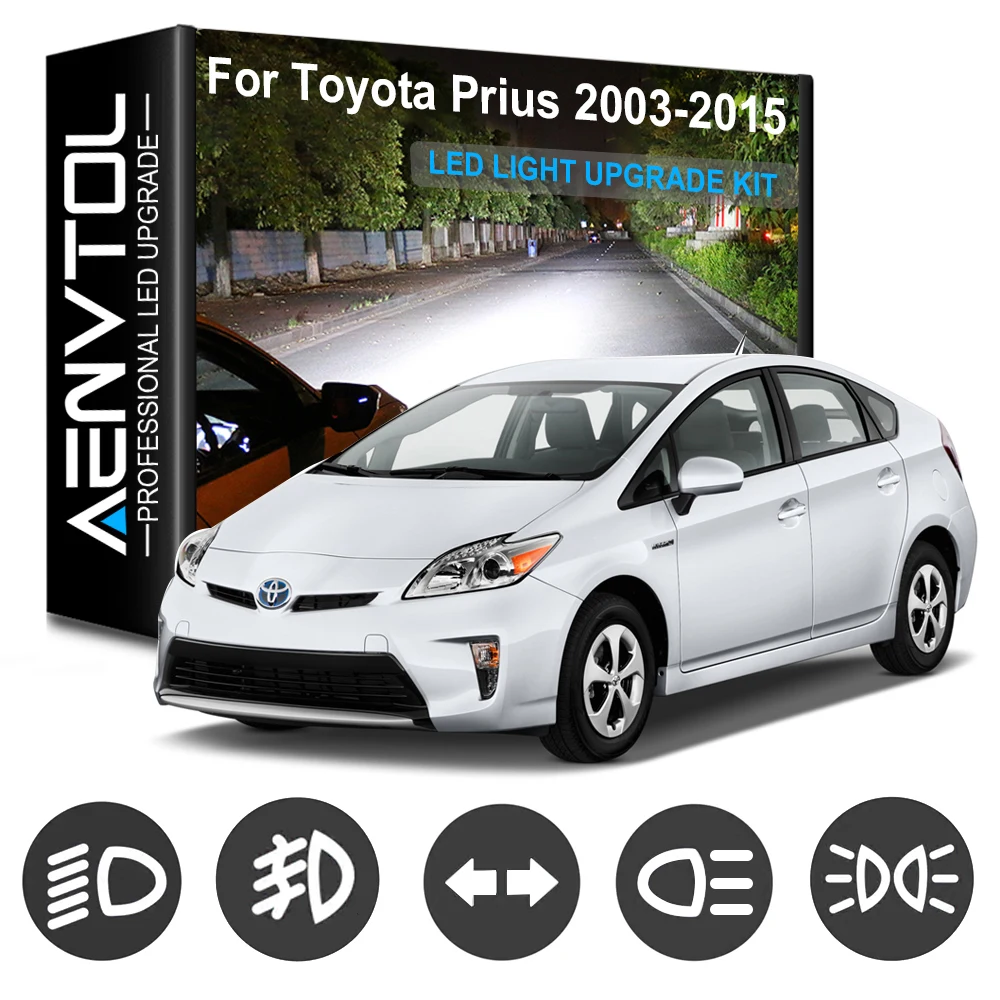 

Автомобильная фара AENVTOL Canbus для Toyota Prius W2 3 2003-2015