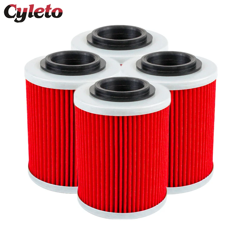 2/4/6 Pcs Motorcycle Oil Filter For CF Moto 450 550 625 800 1000 Cforce Zforce X8 U8 Z8 ATV UTV 0800-011300-0004 motorcycle oil filter