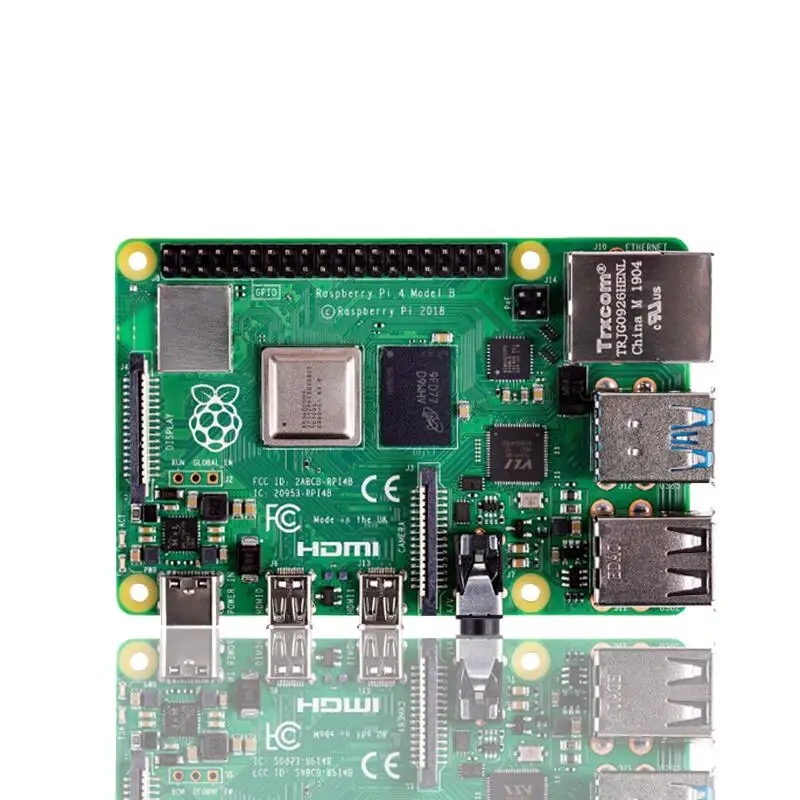 

XFCZMG совершенно новый оригинальный RASPBERRY PI 4B 4GB Quad core Cortex-A72 ARM v8 1,5 GHz Поддержка 2,4/5,0 GHz WIFI Bluetooth 5,0 1 шт./лот