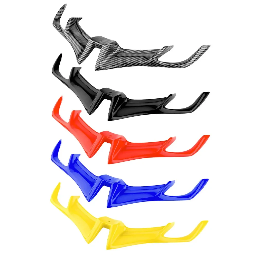 Motorcycle Fairing Front Winglet Wing Cover Trim For YAMAHA R15 V3 Shark Fin Beak