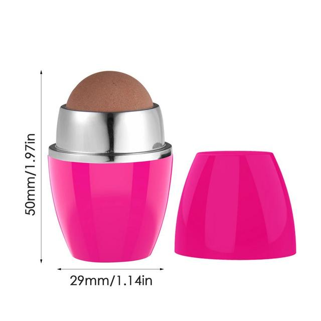 Volcanic Stones Facial Oil Absorbent Roller Skin Care Devices Oil Removing Rolling Stick Ball for Facial Oil Absorption