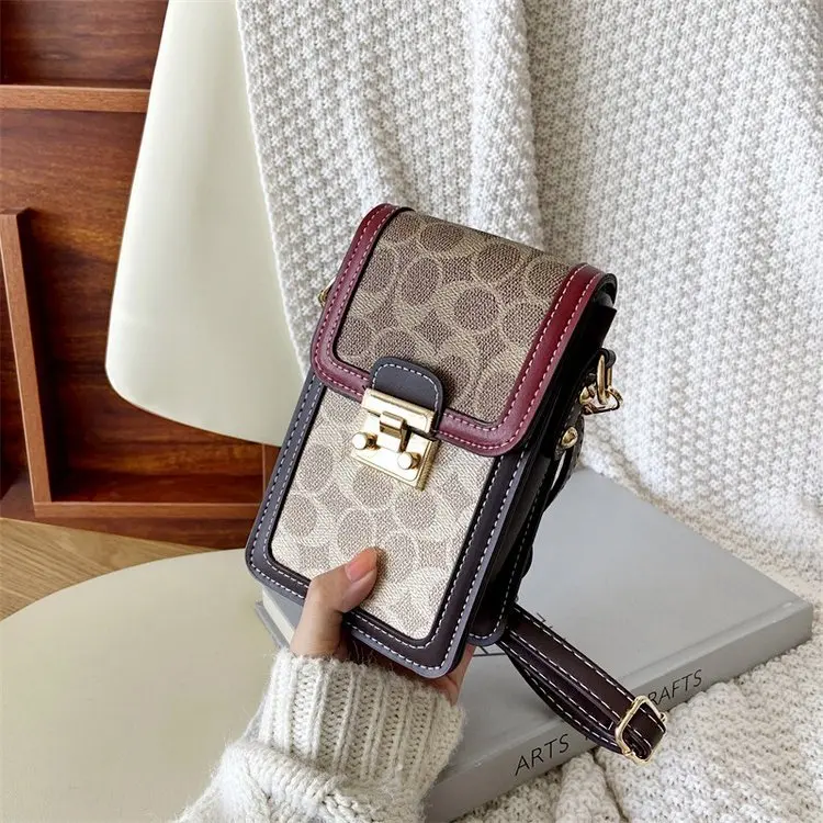 2022 New Mini Phone Bag Cosmetic Bag Fashion Messenger Bag Women's