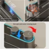Integrated Waterfall Kitchen Sink Honeycomb Technology Large Digitial Display Stainless Steel Water Filter Cup Washer 4
