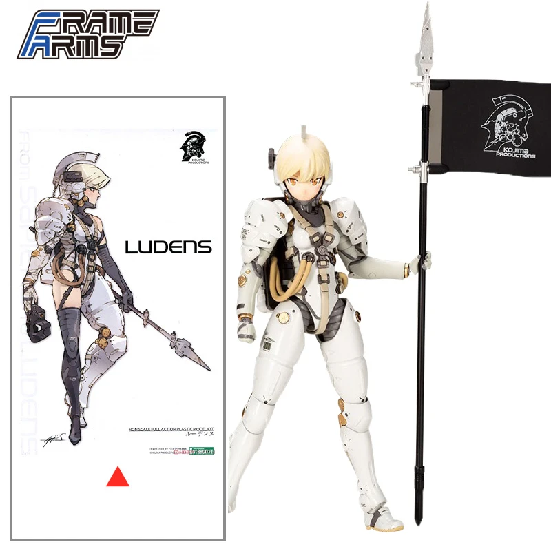 

Original Ludens Fag Series Action Anime Figure Kotobukiya Frame Arms Girl Kp436 Assembly Model Toys for Kids