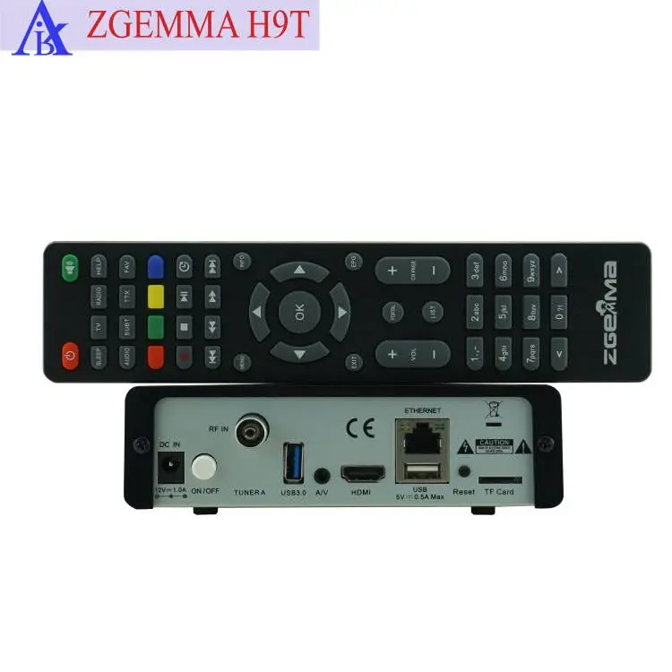    ZGEMMA H9T  4K UHD TV ڽ, H.265 HEVC  DVB-T2/C ̺긮 Ʃ,  Ż  ڴ ű