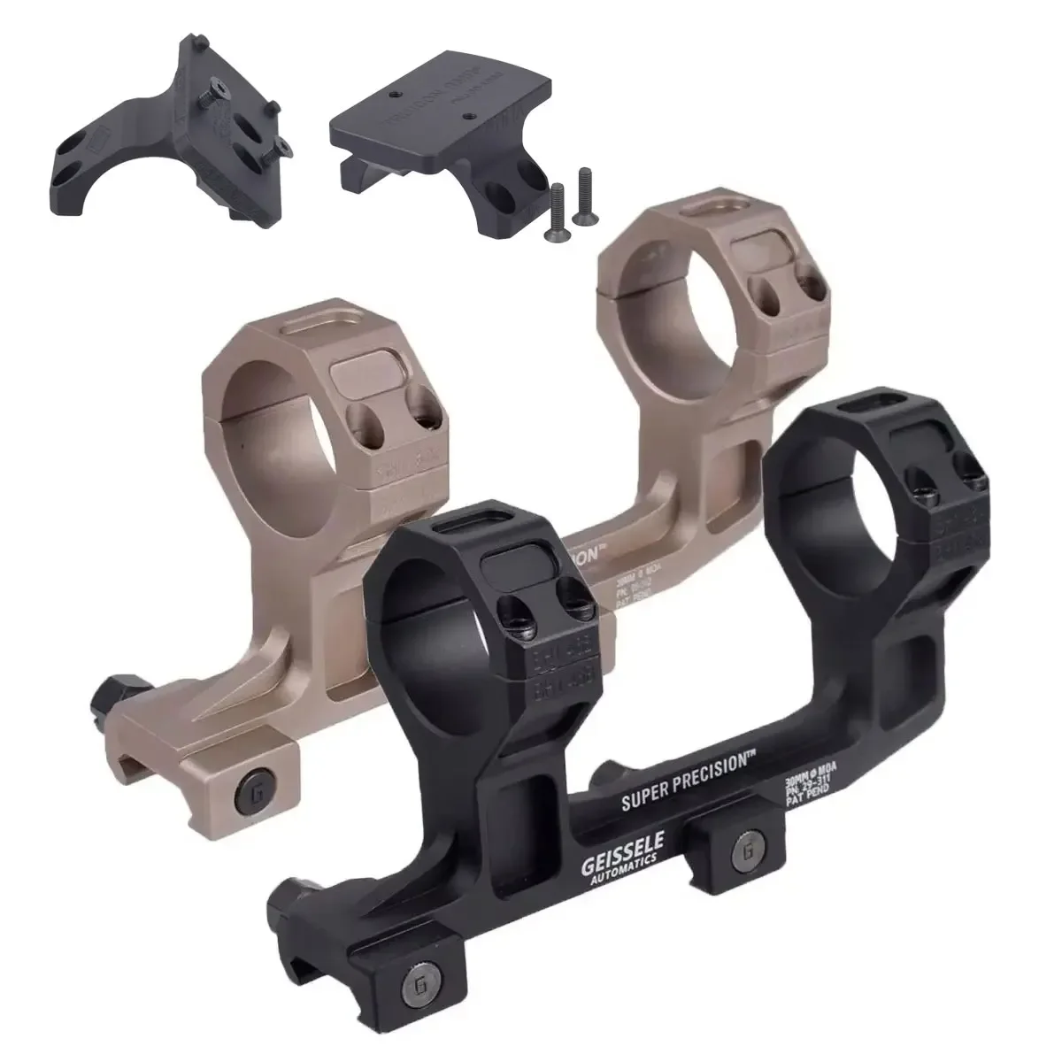 Rifle Scope Mount Ring Rifle Scope Mount GEISSELE Tactical AR15 AK47 AK74 Scope Mount Optical Sight Mount RM Offset Shotgun Rings Riflescope For 11mm 20mm Rail HK416