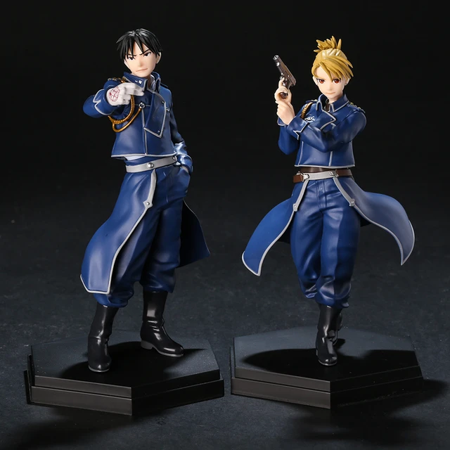 PVC Pop Up Parade Figura, Fullmetal Alchemist, Roy Mustang, Riza Hawkeye,  Estatueta Modelo, Decoração, Brinquedo - AliExpress