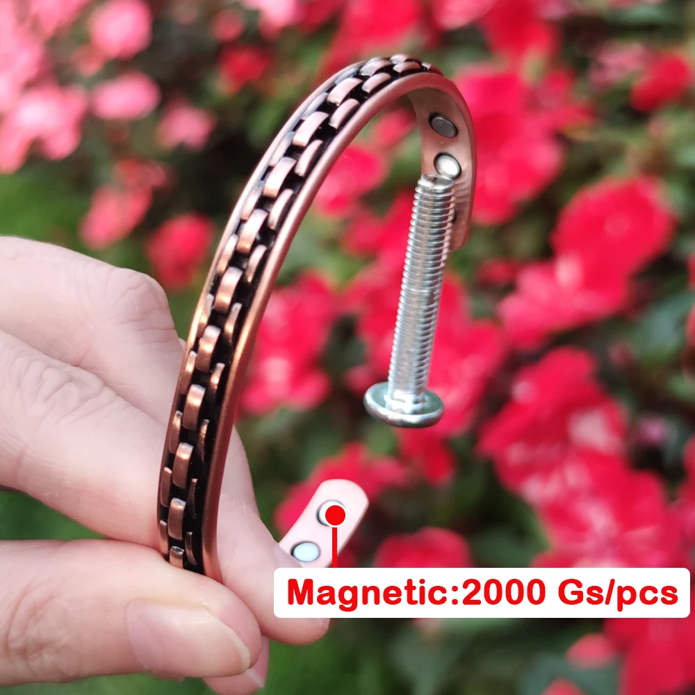 Magnetic Bracelet Therapy Weight Loss Arthritis Health Pain Relief Women  Gift | eBay