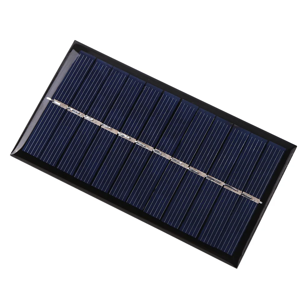 2-5Pcs Mini Solar Panel 1W 6V for Phone Power Bank Fan Cell Chargers DIY Solar System Polysilicon Solar Panel