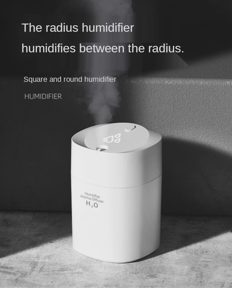 Portable USB Anti Gravity Air Humidifier Diffuser Aroma 800ML Ultrasonic  Water Drops LED Perfume Mist Maker For Bedroom Car Mini - AliExpress