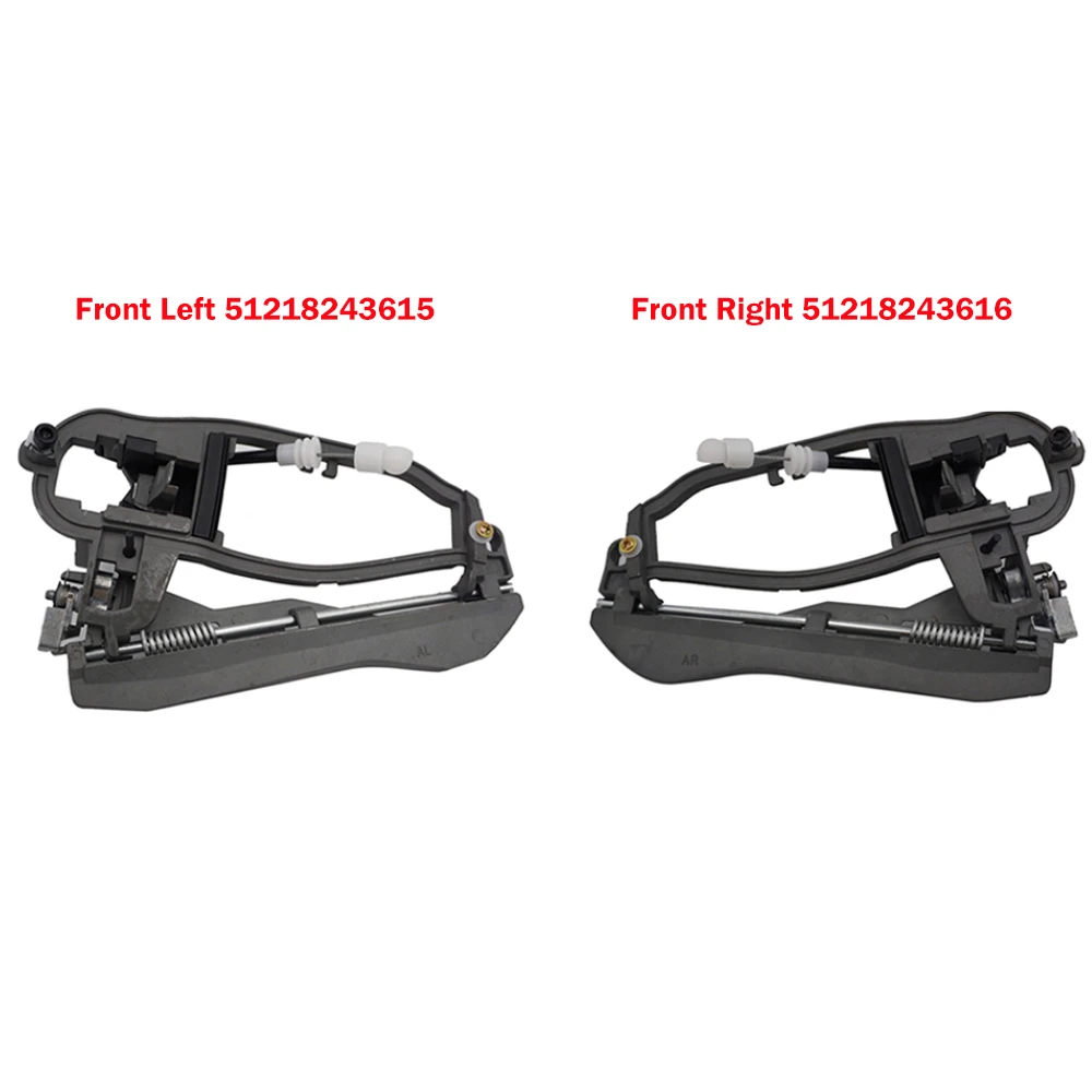 Bmw X5 Part Left Front Outside Door Handle Carrier For BMW X5 E53 - OE Quality Replacement (Part # 51218243615) Door Handle Bmw - Foto 14