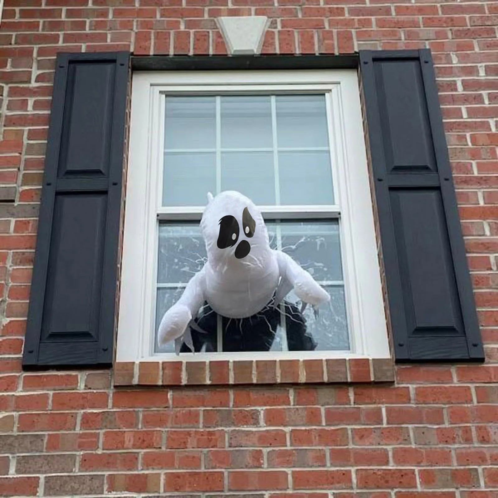 

Unique Giant Window Ghost Scary Phantom Coming Out Of Window Blow Up Inflatable Halloween Party Outside Yard Garden Lawn Decor