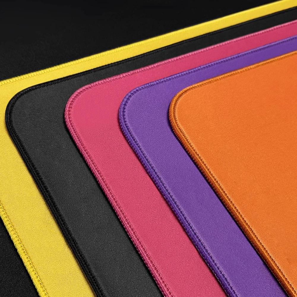 Gaming Mousepad Pure Color High Elastic Non-slip Bottom