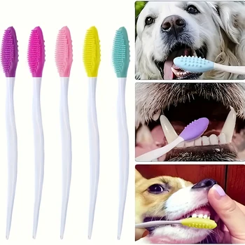 Double-Sided Dog Toothbrush Set 1