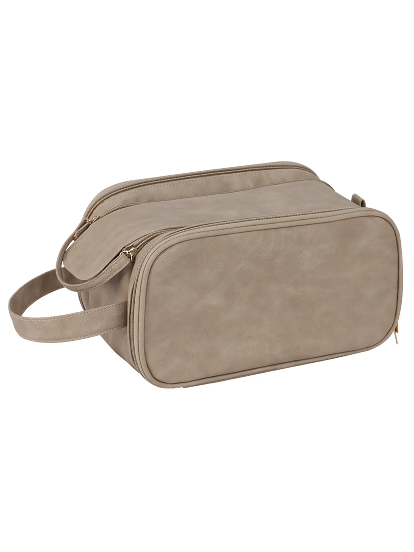 Men's Premium Waterproof Toiletry Organizer in PU Leather