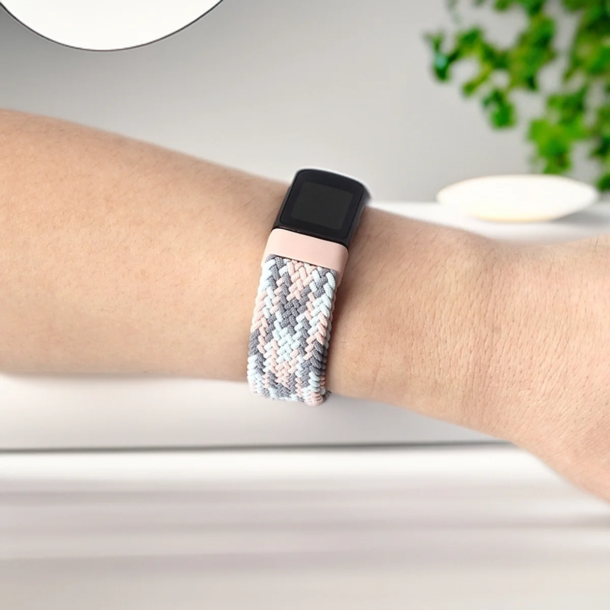 Strap For Fitbit Charge 6 Band Mganetic Strap Brai...