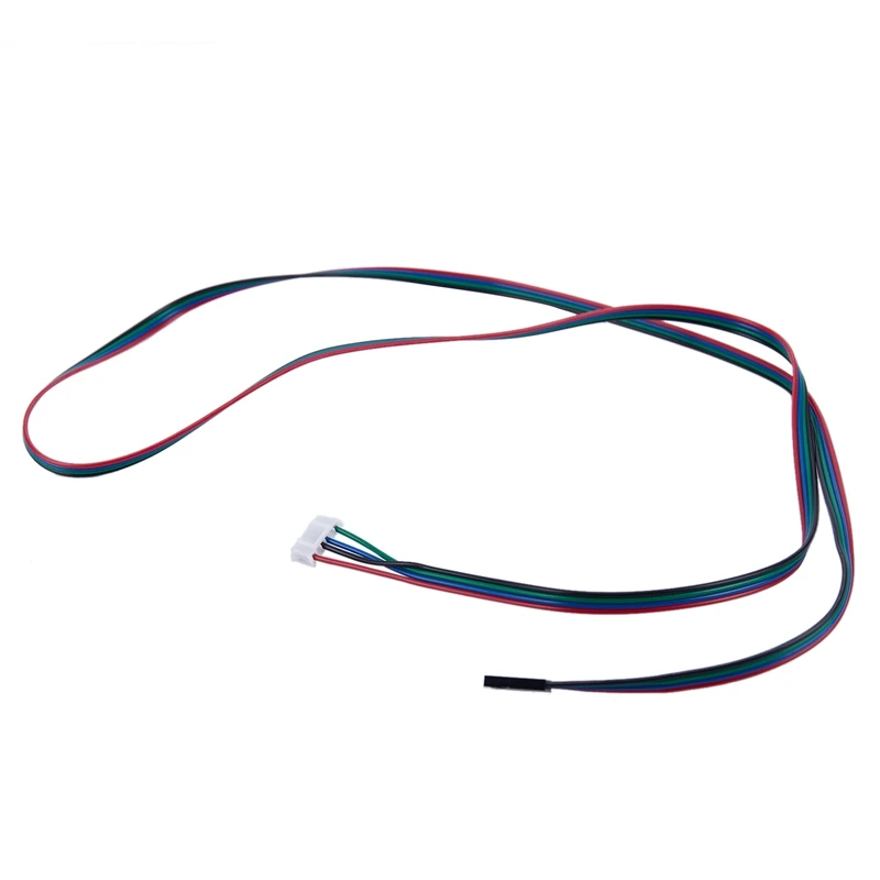 Estendido Nema 17 Stepper Motor Cabo 1m Longo Pinos Impressora 3d Dupont 5x - Imagem 2