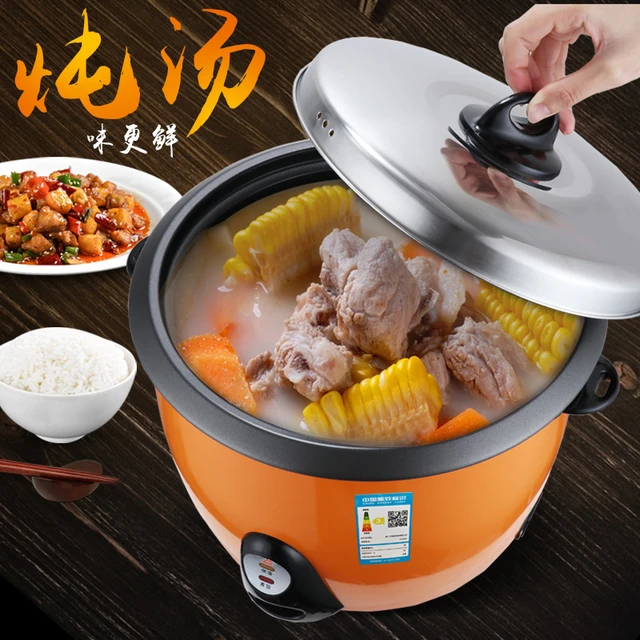 Electric Rice Cooker 6-8 People Household 6L Electric Rice Cooker Large  Capacity Large Electric Cooker