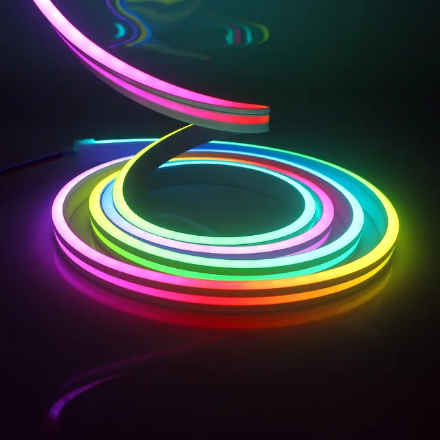 Flexible Pixel Neon Led Strips, Silica Gel Neon Lichter