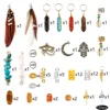 150pcs/box Mix Natural Crystal Gravel Spring Ring Hair Braid Dreadlocks Beads Clips Hair Decoration Accessories 5
