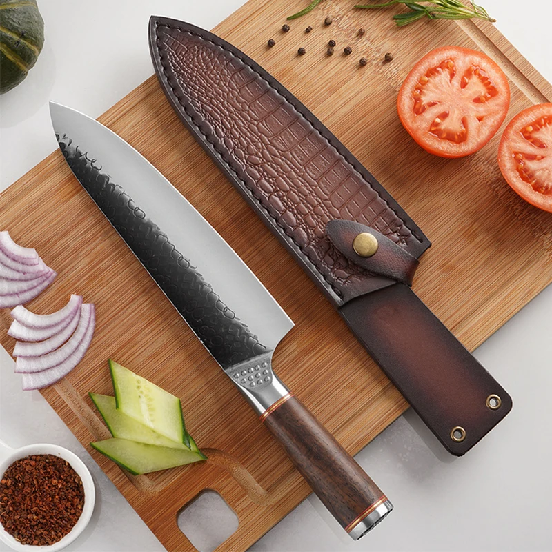 

Kitchen Chef Knives High Carbon Stainless Steel Boning Knife Slicing Santoku Utility Knife Cooking Tools Kitchen Accessories