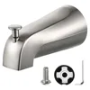 1 Pcs Sliding Bath Spout Bathtub Faucet With Diverter Fits 1/2" Copper Water Pipe  Single-lever Design Bathroom Accessories 1